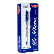 BOLIGRAFO BACO LE PLUME AZUL