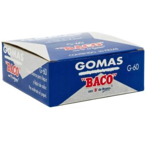 BORRADOR BACO BLANCO CHICO C/60     G-60