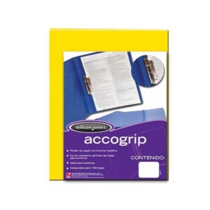 ACCOGRIP T/C NP AMARILLO C/4 PZA