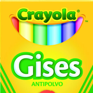 GISES CRAYOLA COLORES ANTIPOLVO C/12PZAS