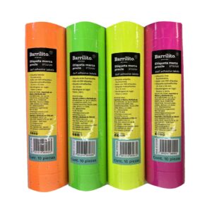 Etiqueta P/etiquetadora v.colores 22x12mm