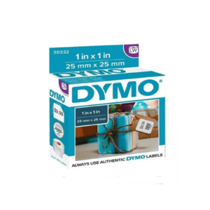 ETIQUETA DYMO ROLLO TERMICO 25X25MM