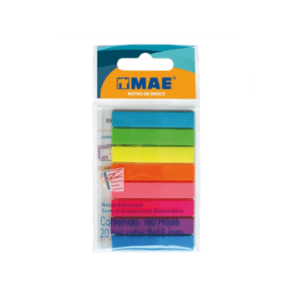 POST IT MAE SEMITRANSPARENTES REMOVIBLES 8X45MM C/160 HJS