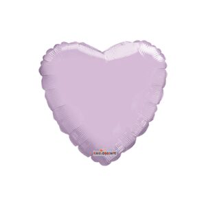 GLOBO CORAZON SOLID LAVANDER HVD