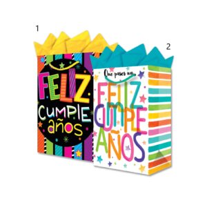 Bolsa para Regalo Feliz Cumpleaños Mosaicos