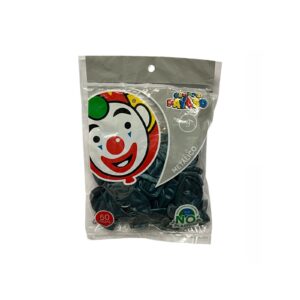 Globo Payaso Metálico Turqueza 9"