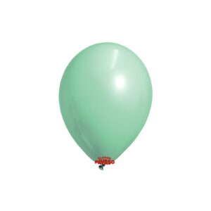 Globo Payaso Pastel Verde claro 9"