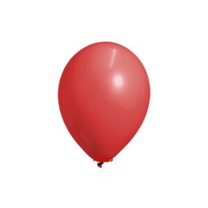 Globo Payaso Pastel Rojo 5"