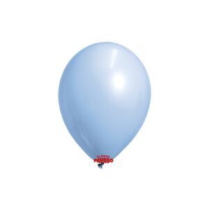Globo Payaso Pastel Azul claro 5"