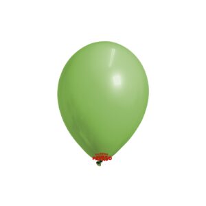 Globo Payaso Pastel Verde obscuro 5"