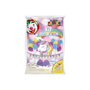 Globo Payaso Kit decoración unicornio c/30 globos