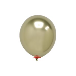 Globo Payaso Platinum Oro 12"