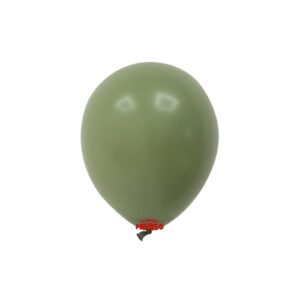 Globo Payaso Vintage Musgo 5"