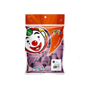 Globo Payaso Vintage Malva 12"