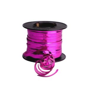 LISTON CURLING METALICO C/100 METROS FUCSIA