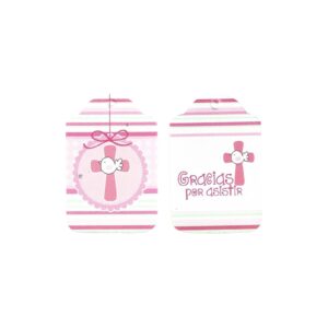 TARJETA TAG PAJARO ROSA TGP-303 "DE, PARA"