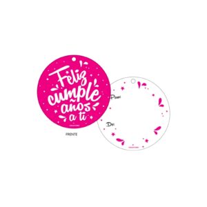 TARJETA CIRCULAR CUMLPE A TY TOC-1015 "DE, PARA"